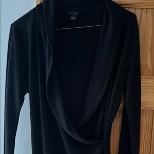 Black Long Sleeve sweater top by Ann Taylor size Small